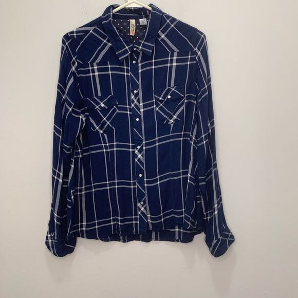 Route 66 Button Down Shirt Size XL Juniors - Picture 1 of 7